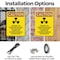 Signmission Radiation & Laser Sign, 10 in H x 7 in W, Plastic, Rectangle OS-2PACK-CR-P-710-V-10248 - alternate 4